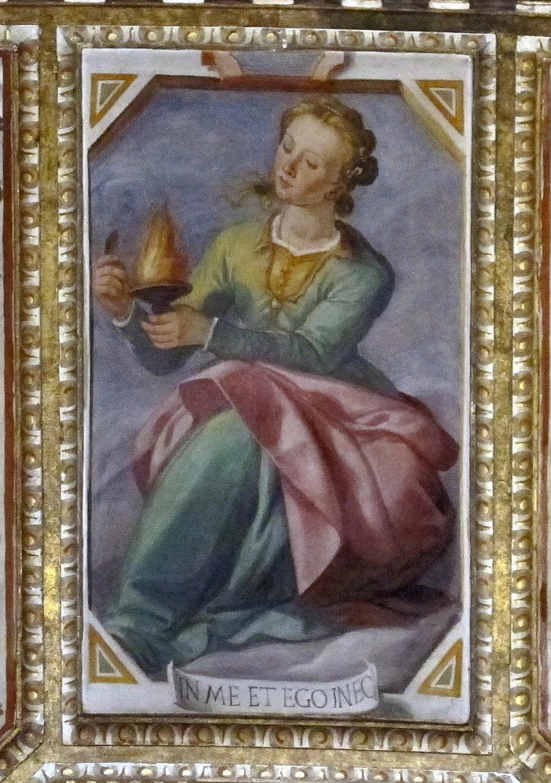 Cappella Serragli in San Marco - Firenze, la volta, doni dello spirito 3